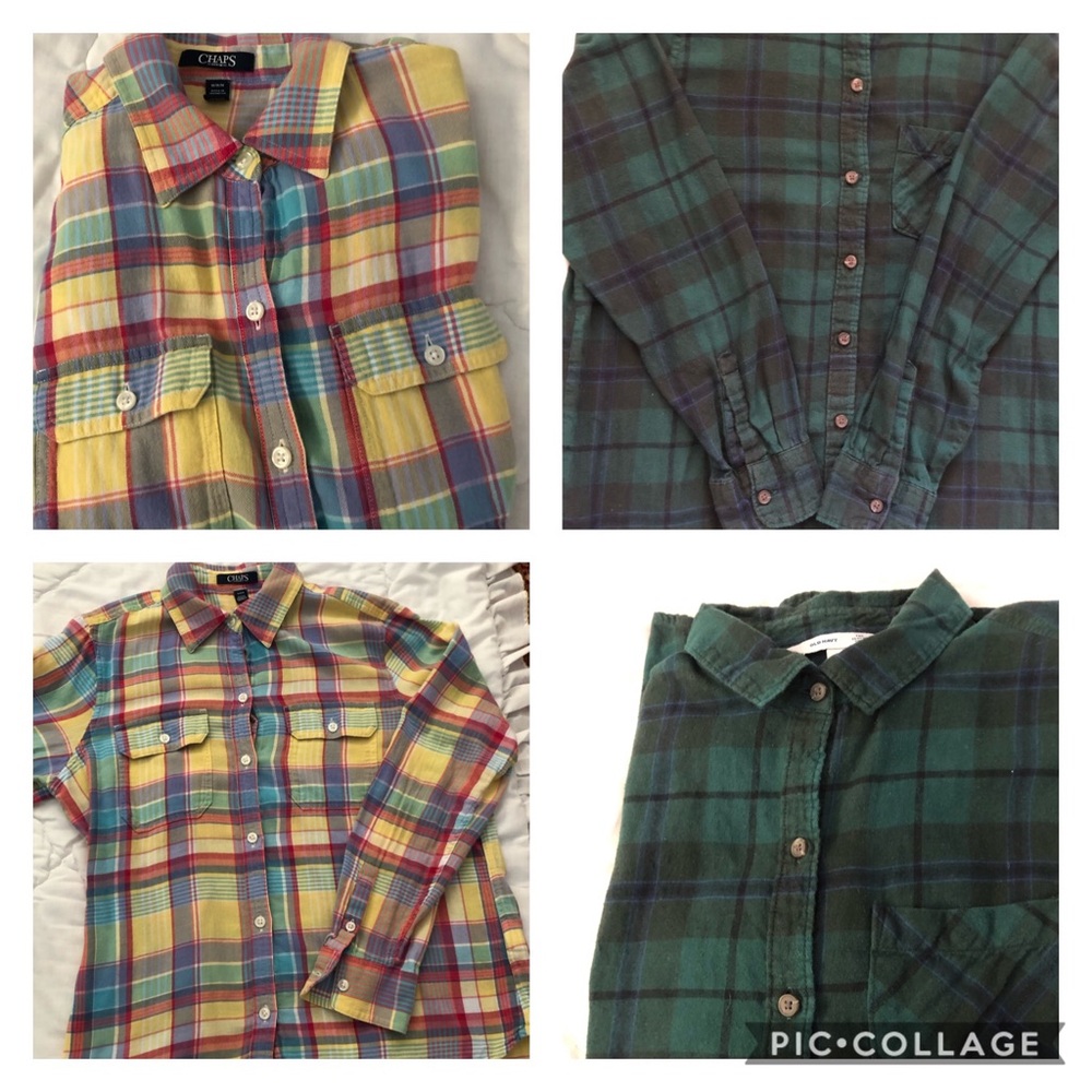 2 Flannel Shirts